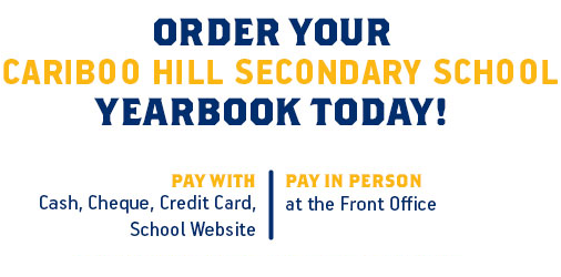 Yearbook Early Bird Price – GET IT NOW! Purchase your yearbook before October 31st and save! $55 early bird special or $60 thereafter!
