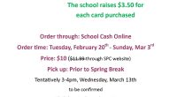 Planning to shop for fashion, technology or dine out during the Spring Break?  Looking for fantastic deals throughout the year?  The PAC is pleased to introduce the SPC Card program, […]